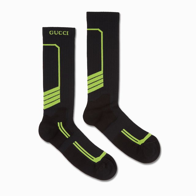 Cotton socks with embroidery
