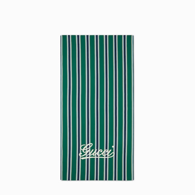 Cotton jacquard beach blanket