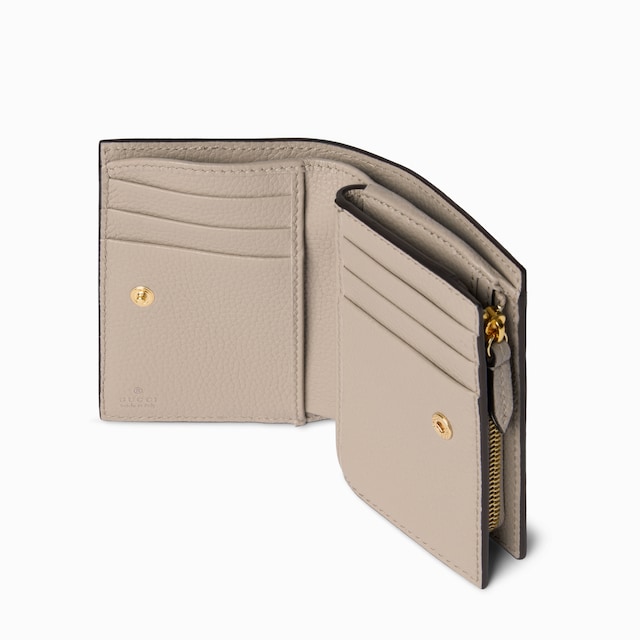 Bi-color GG Marmont small wallet