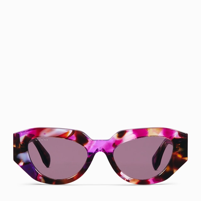 Cat eye frame sunglasses