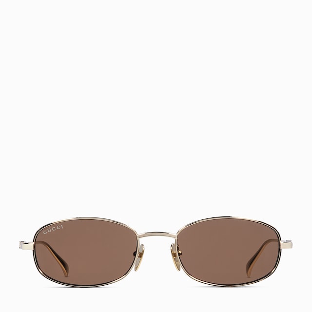 Oval frame sunglasses