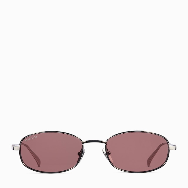 Oval frame sunglasses