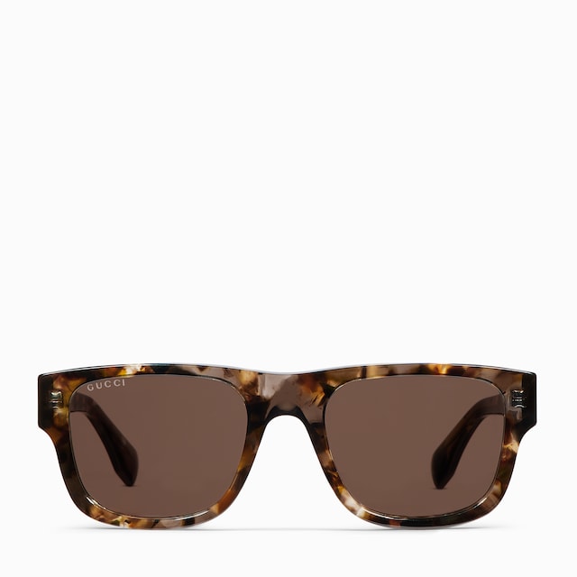 Sonnenbrille mit rechteckigem Rahmen