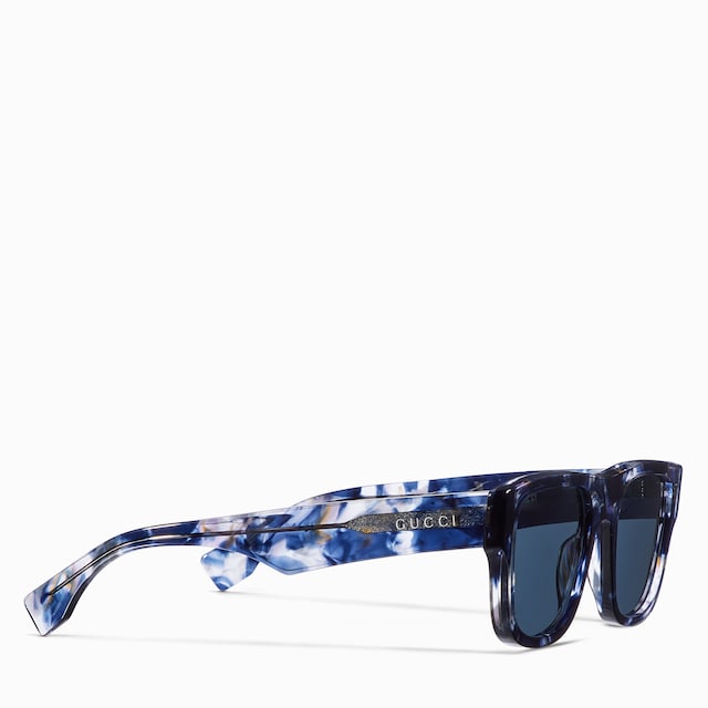 Sonnenbrille mit rechteckigem Rahmen