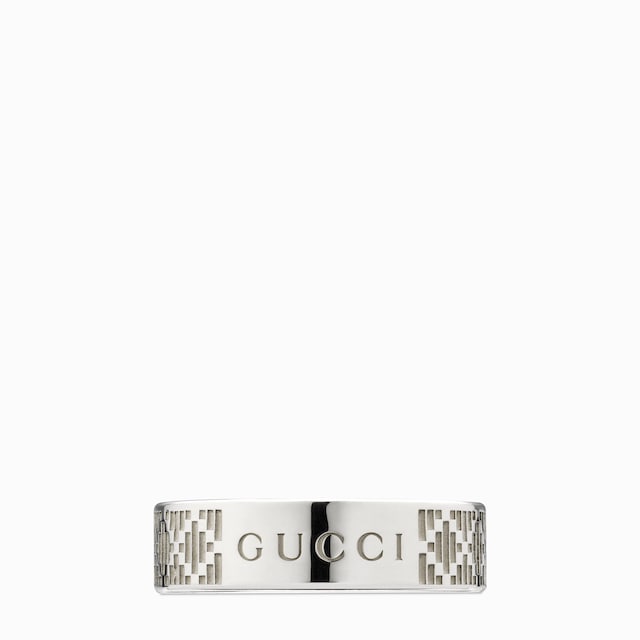 【関税送料込】グッチ GUCCI ダブルG シルバー リング 8ｍｍ #18 GUCCI グッチ 指輪 メンズ レディース リング ダブルG シルバー