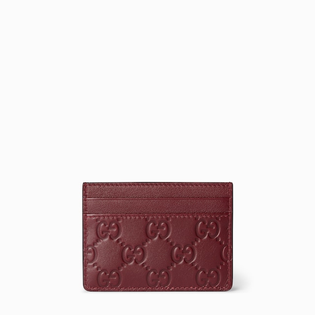 GG Emblem card case