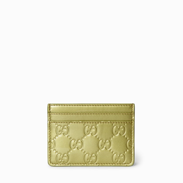 GG Emblem card case