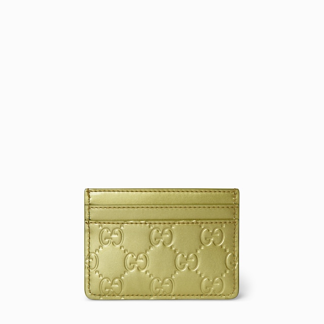 GG Emblem card case