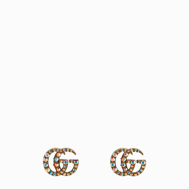 GG Marmont crystal earrings