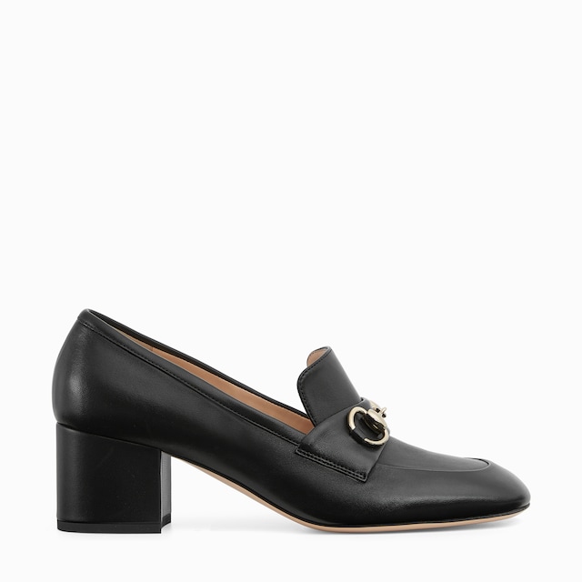 Women's loafer pump with Horsebit