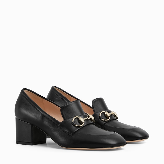 Women's loafer pump with Horsebit