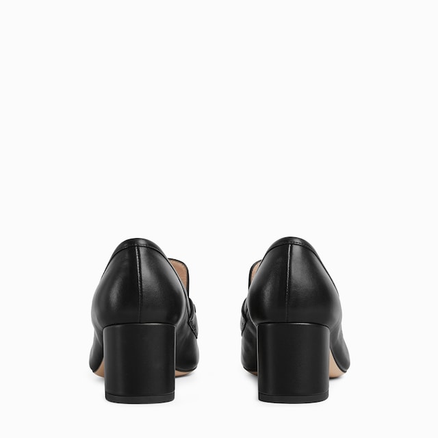 Women's loafer pump with Horsebit