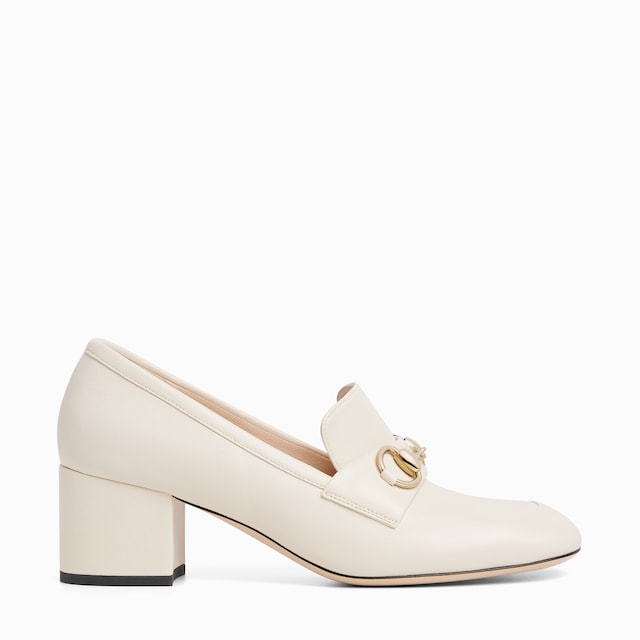 Women's loafer pump with Horsebit