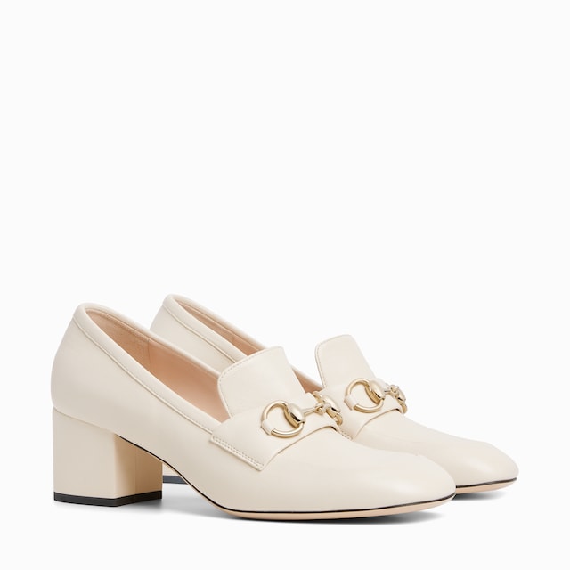 Women's loafer pump with Horsebit