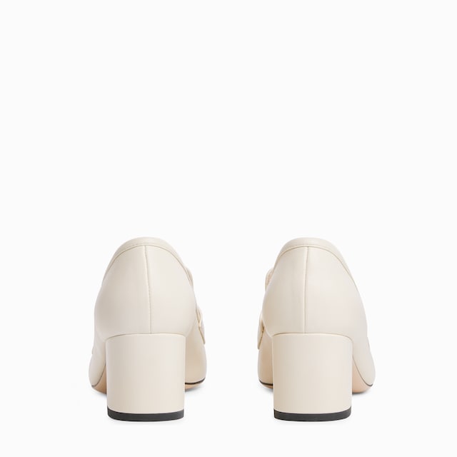 Women's loafer pump with Horsebit