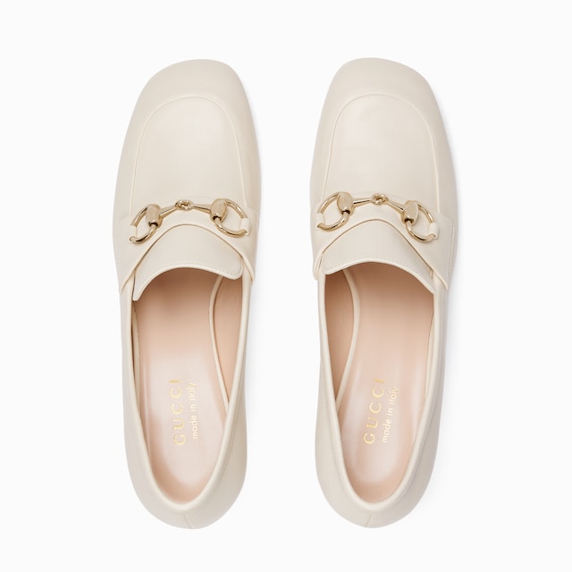 Women's loafer pump with Horsebit