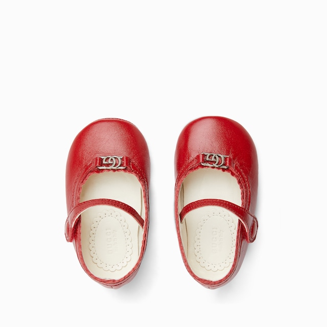 Baby ballet flats with Double G