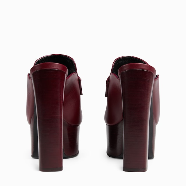 Women's platform mule with Horsebit