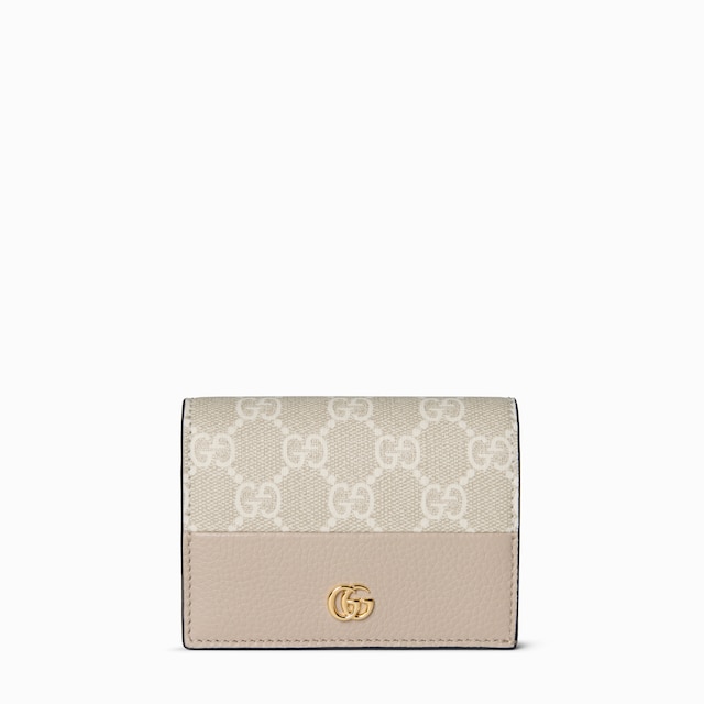 Bi-color GG Marmont small wallet