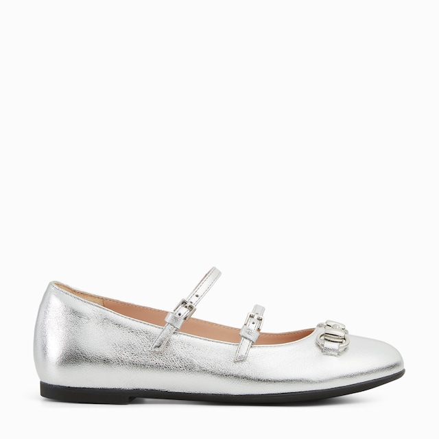Children's ballet flat with Horsebit