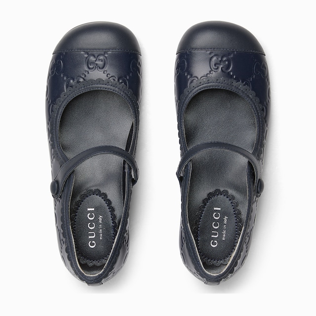 Children's GG ballet flat