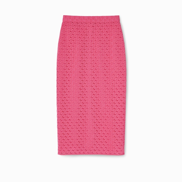 GG macramé skirt