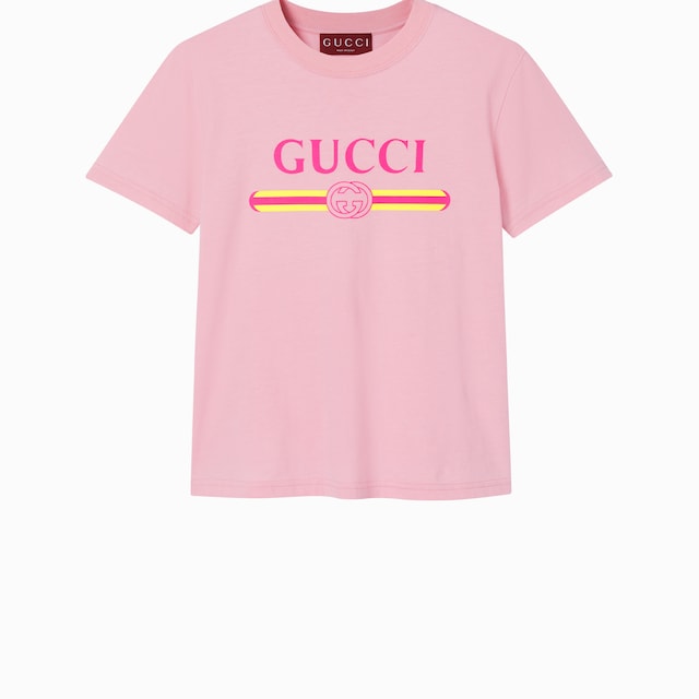 Cotton jersey T-shirt with print