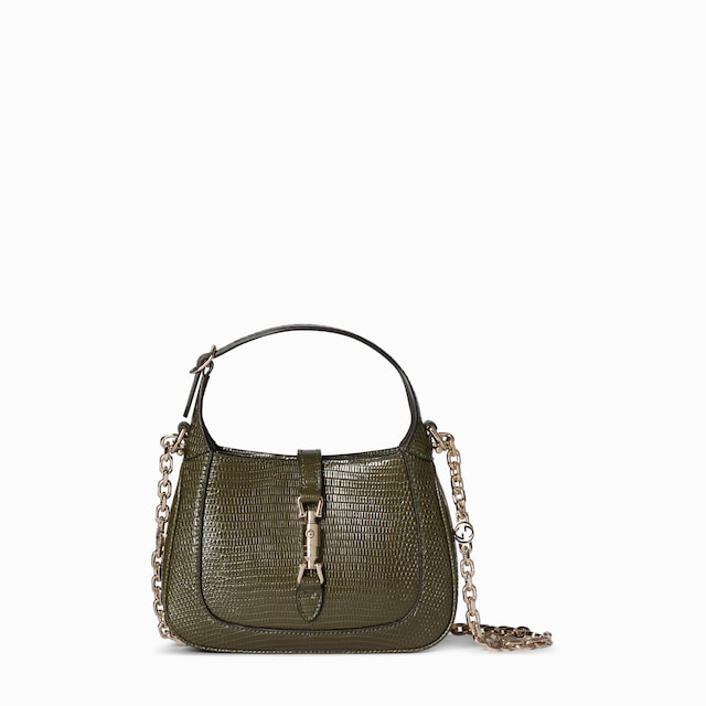Jackie 1961 lizard mini bag