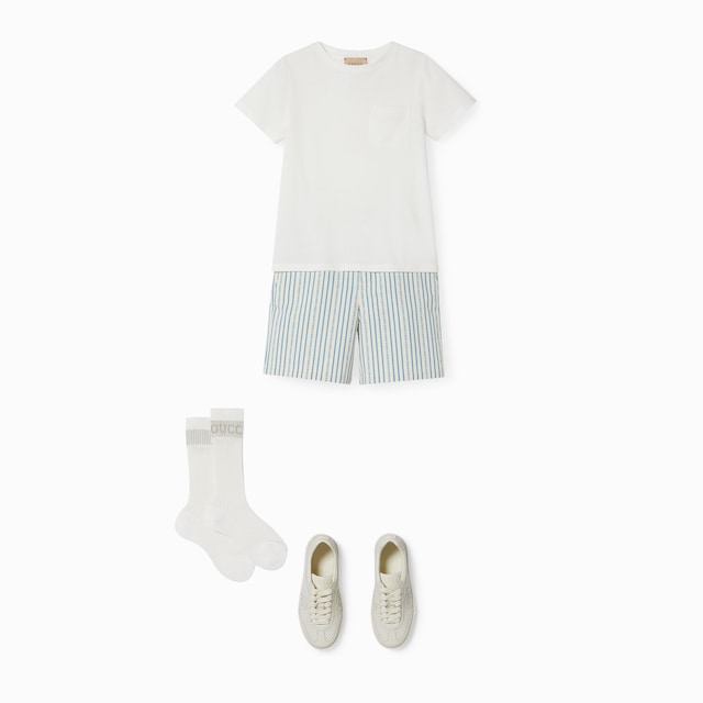 Short infantil de algodón