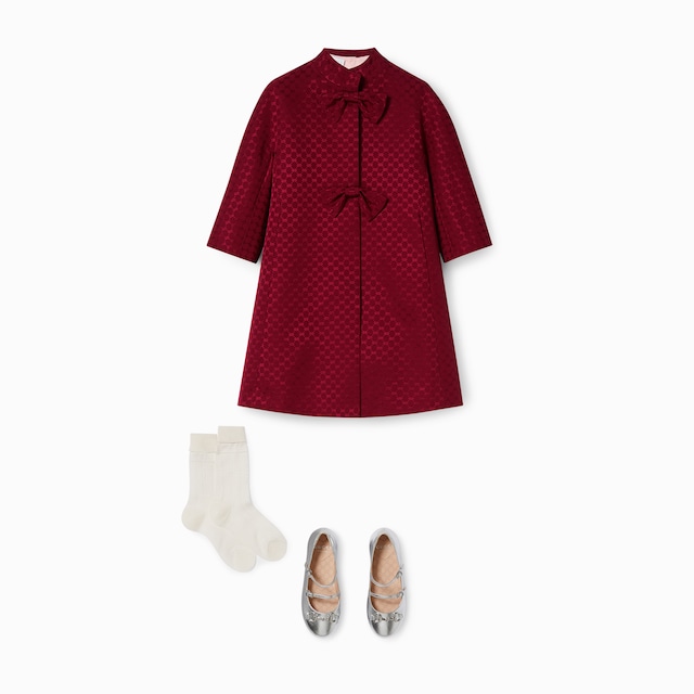 Children's GG cotton coat
