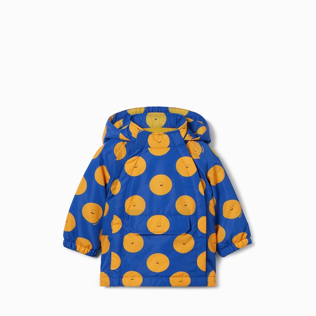 Baby printed hooded jacket