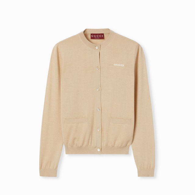 Cashmere silk cardigan