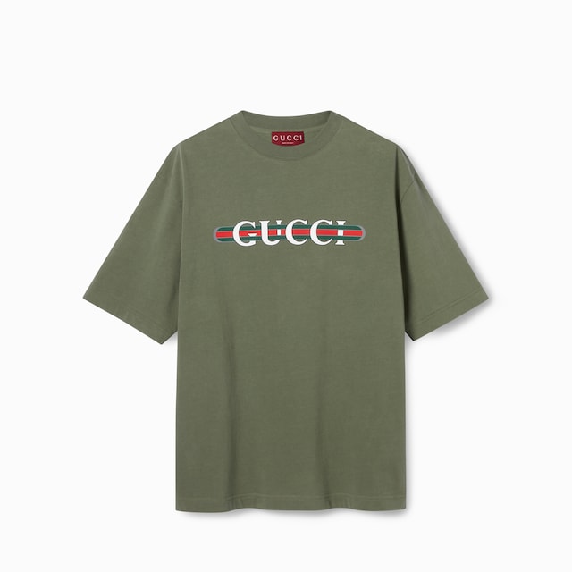 プリント ヘビーコットンジャージー Tシャツ
