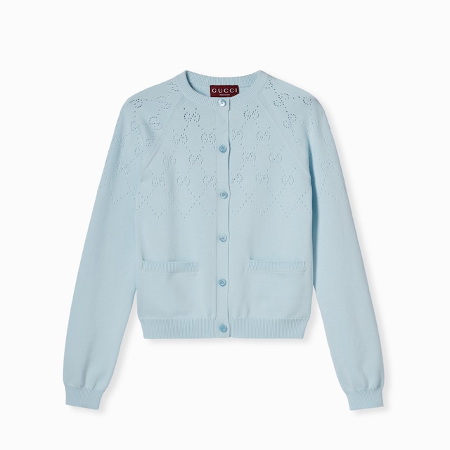 GG cotton cardigan