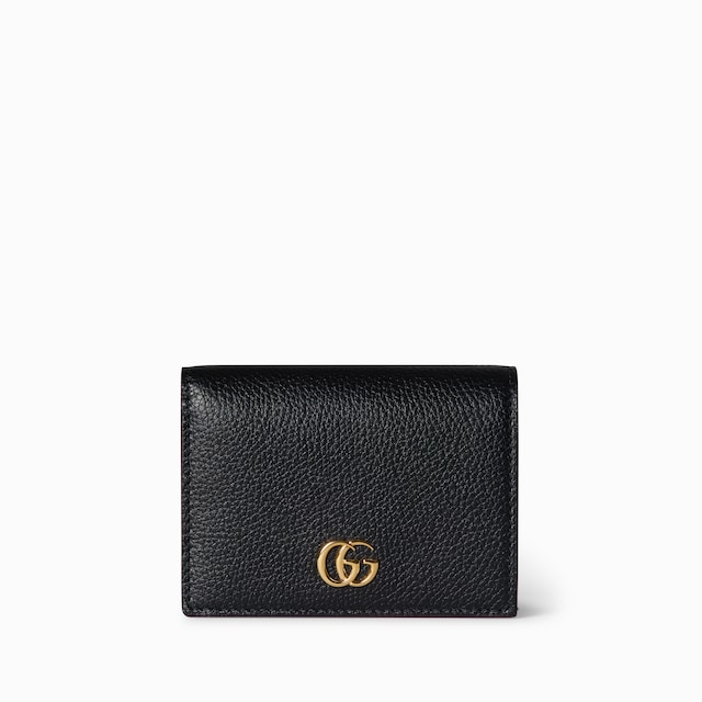 Bi-color GG Marmont small wallet