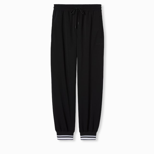 Technical jersey sportswear pants