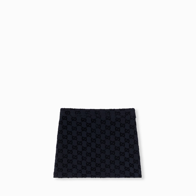 Children's GG neoprene mini skirt