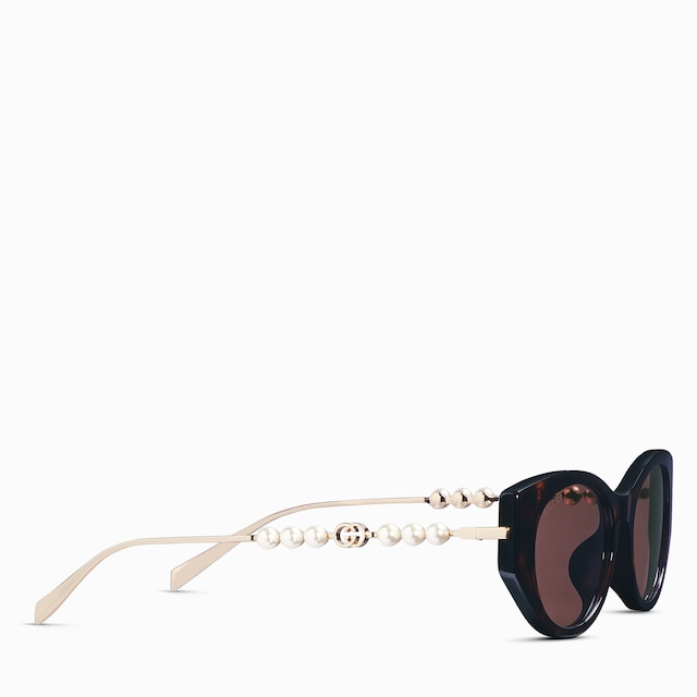 GUCCI オーバルサングラス ブラウンレンズ GUCCI オーバルサングラス ブラウンレンズ 小物