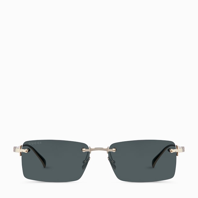 Sonnenbrille mit rechteckigem Rahmen