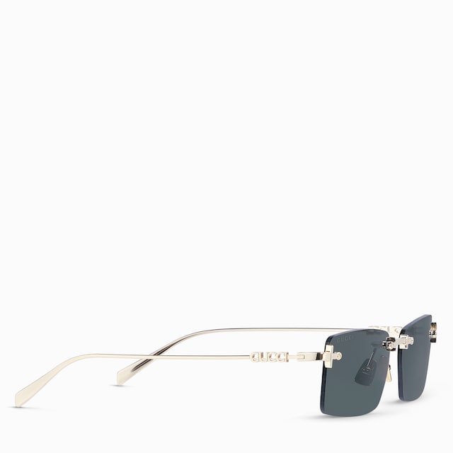 Sonnenbrille mit rechteckigem Rahmen