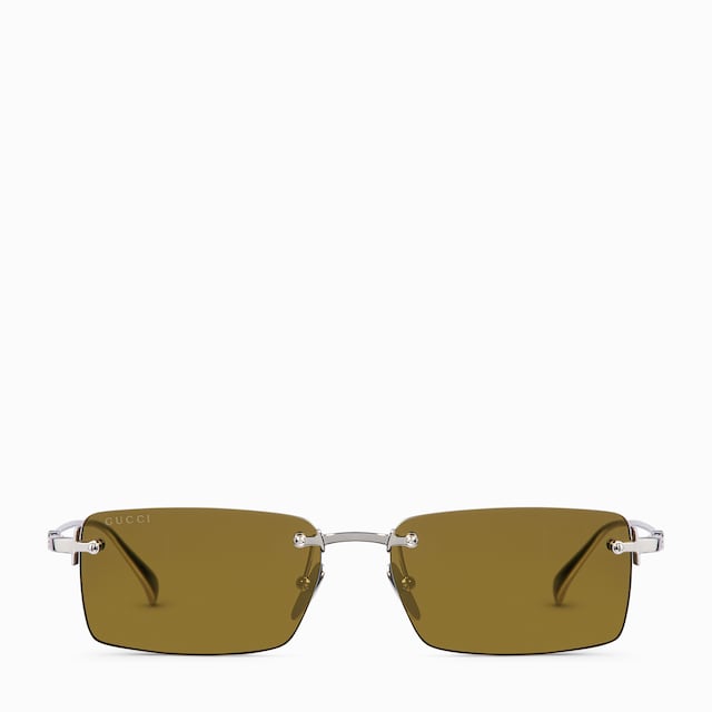 Sonnenbrille mit rechteckigem Rahmen