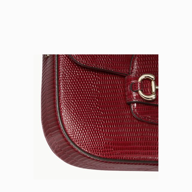 Gucci Horsebit 1955 lizard mini bag - image 2