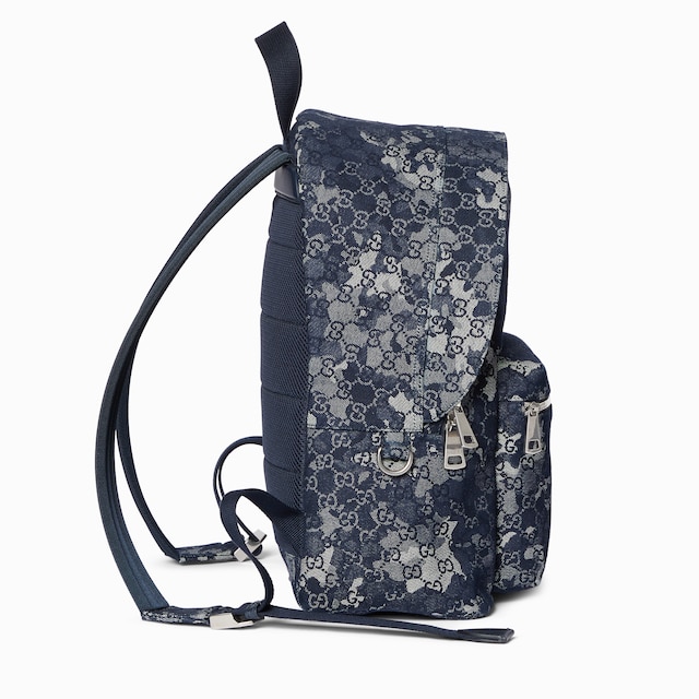 GG denim large backpack