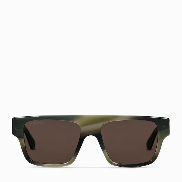 Sonnenbrille mit rechteckigem Rahmen