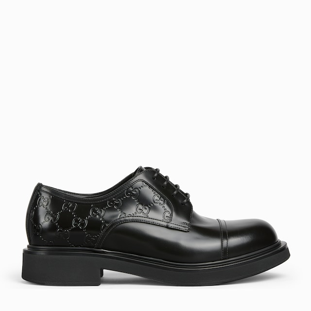 Men's lace-up shoe with GG detail
