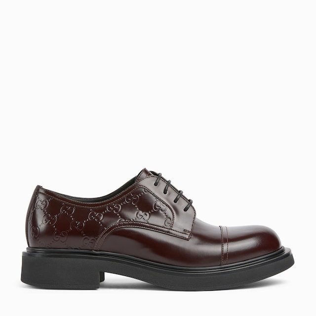 Men's lace-up shoe with GG detail