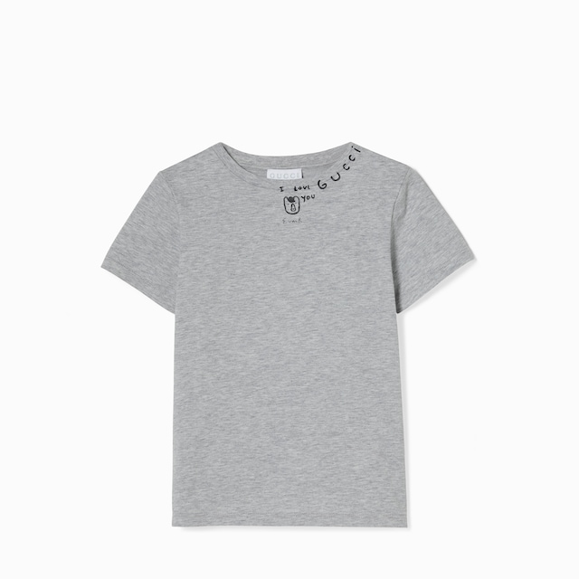 Children's printed cotton T-shirt