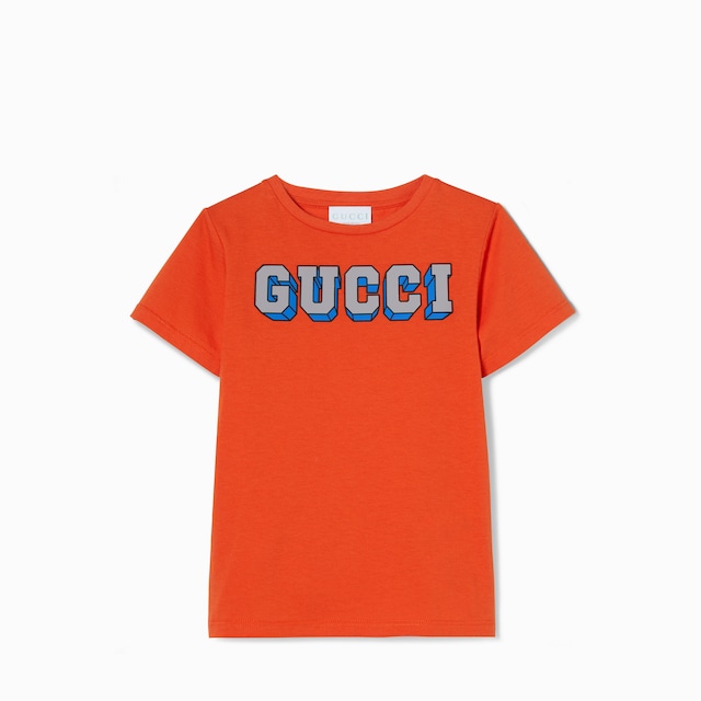 Children's cotton T-shirt with print