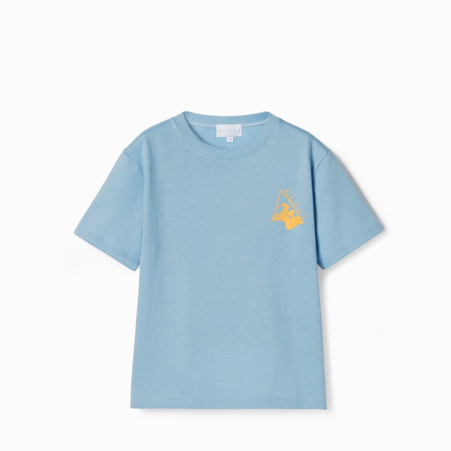 Children's cotton T-shirt with print