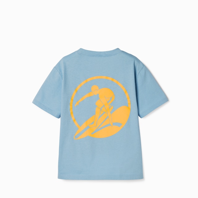 Children's cotton T-shirt with print